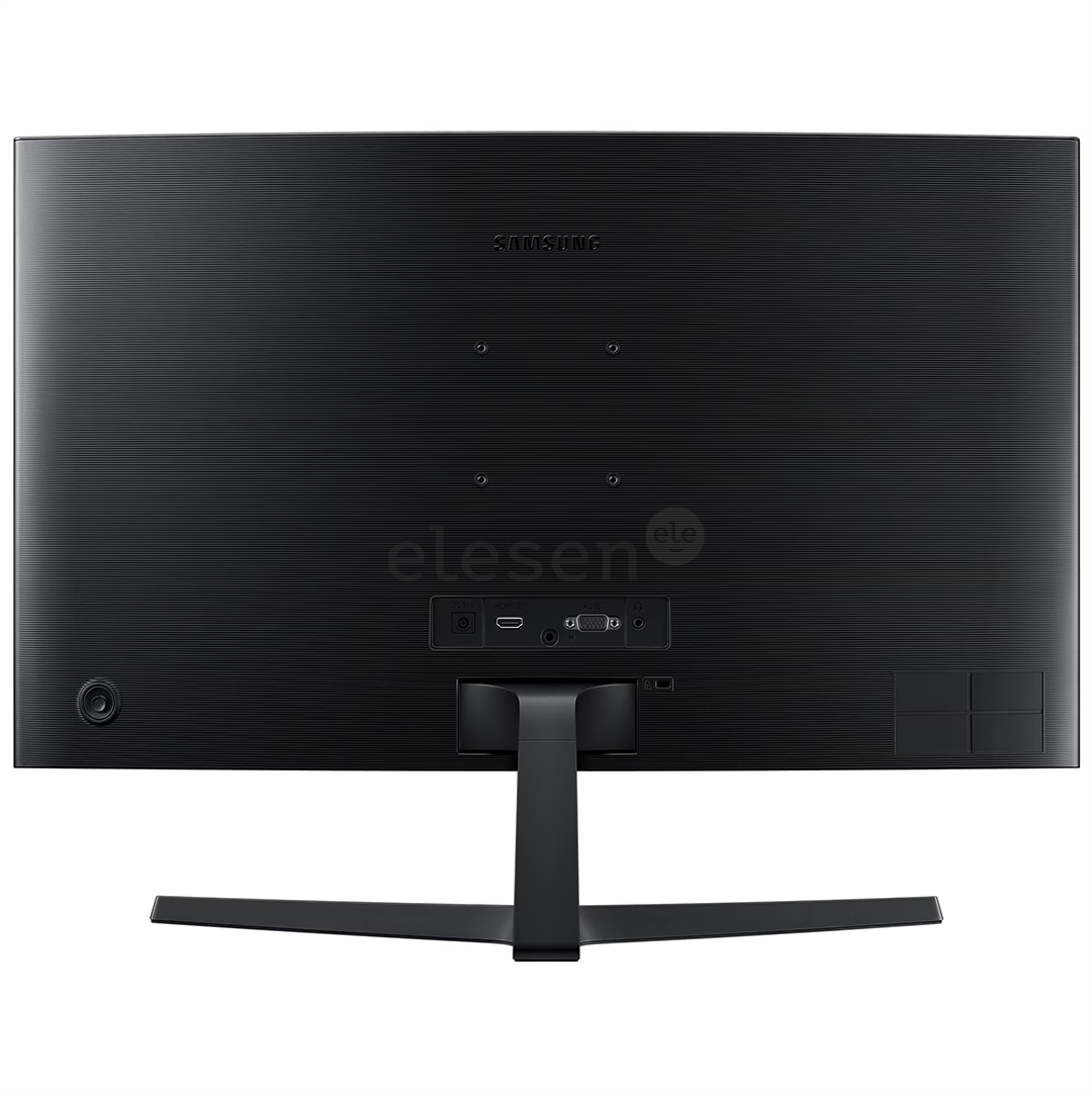 Samsung Essential, 24'', curved, Full HD, 75 Hz, LED VA, black - Monitor Item - LS24C366EAUXEN