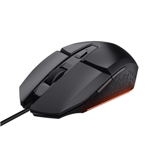 Pelė Trust GXT 109 Felox, juoda, laidinė Prekė - 25036