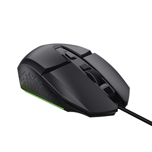 Pelė Trust GXT 109 Felox, juoda, laidinė Prekė - 25036