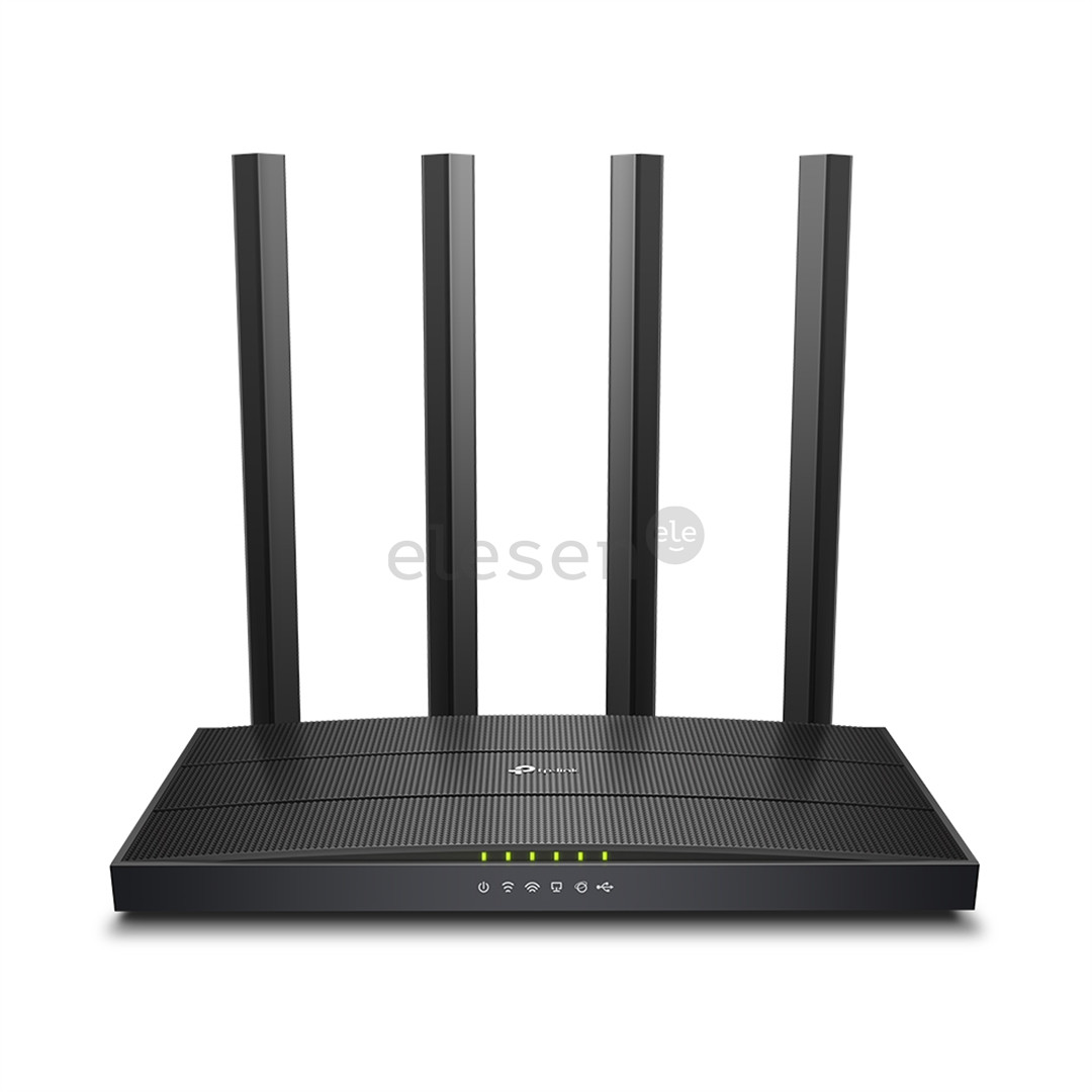 TP-Link Archer C6 MU-MIMO Gigabit, black - WiFi router