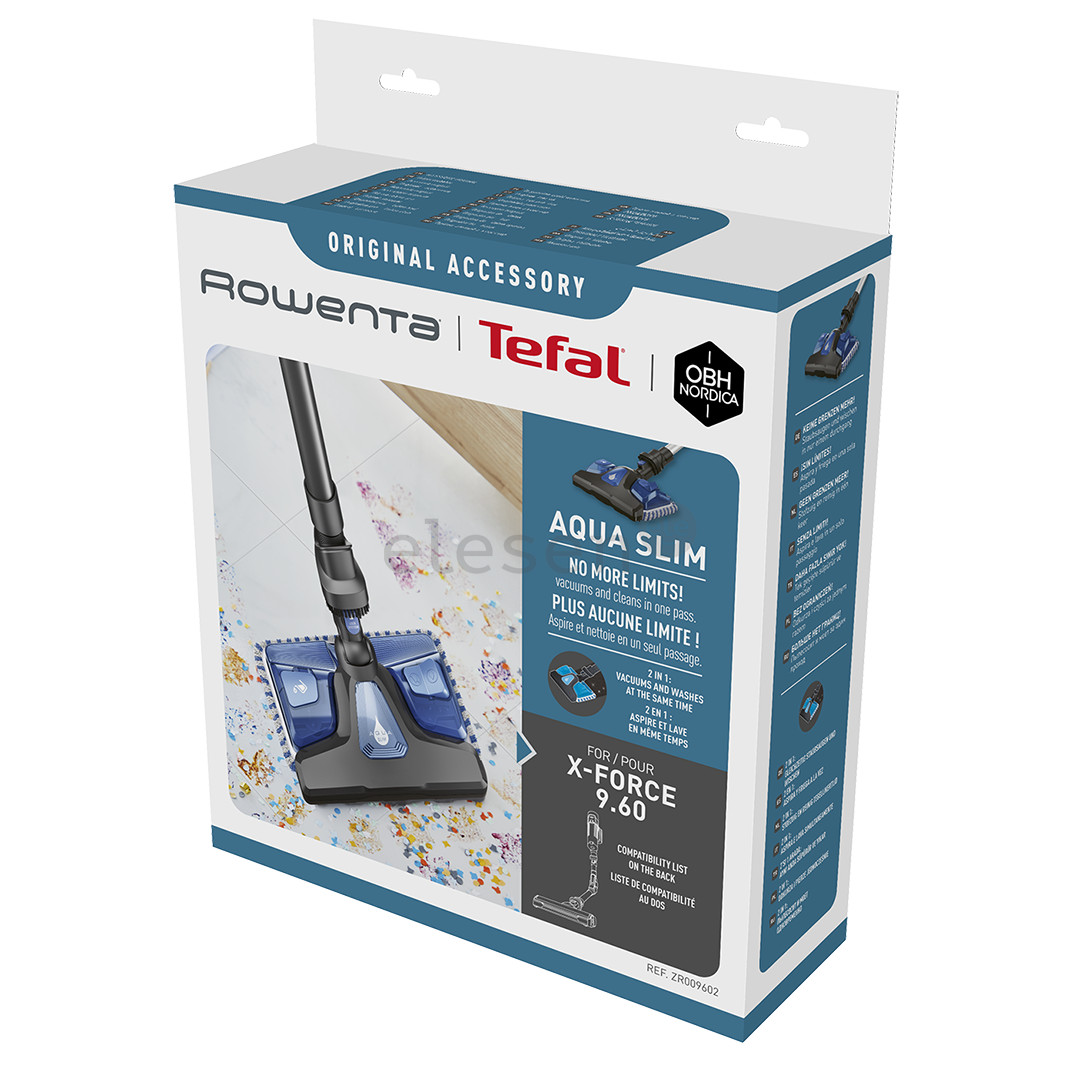 Tefal Aqua Slim, 2-in1 - Mop head for X-Force 9.60 Item - ZR009602