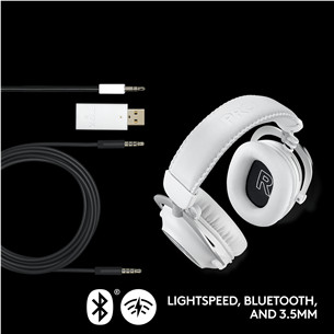 Logitech G PRO X 2, белый - Беспроводная гарнитура