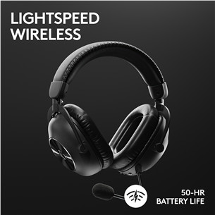 Logitech G PRO X 2, черный - Беспроводная гарнитура