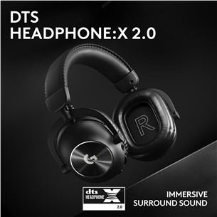 Logitech G PRO X 2, черный - Беспроводная гарнитура