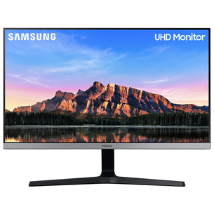 Samsung R550, 28'', Ultra HD, LED IPS, black - Monitor Item - LU28R550UQPXEN