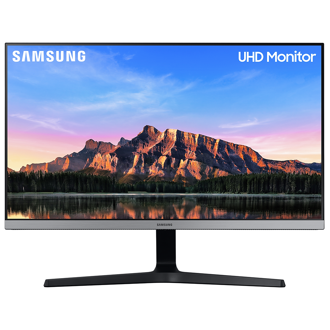 Samsung R550, 28'', Ultra HD, LED IPS, black - Monitor Item - LU28R550UQPXEN