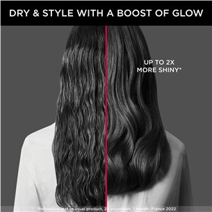 Rowenta x Karl Lagerfeld Express Style, 800 W, black - Hot air brush Item - CF635LF0