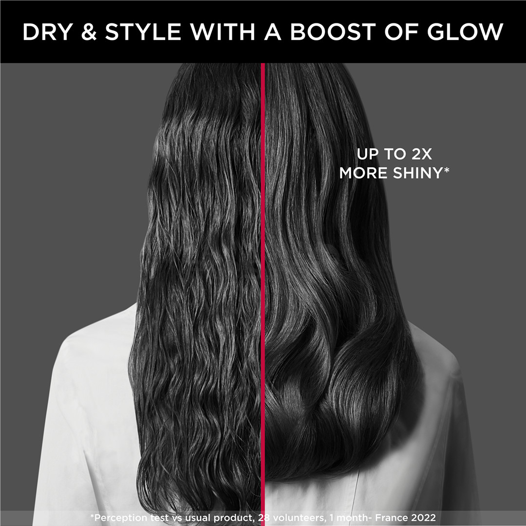 Rowenta x Karl Lagerfeld Express Style, 800 W, black - Hot air brush Item - CF635LF0