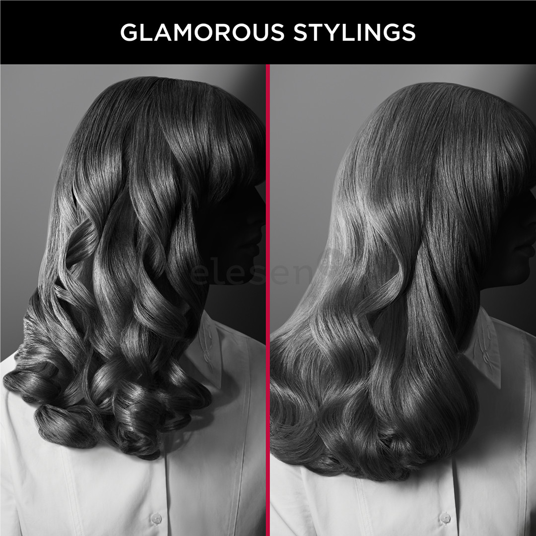 Rowenta x Karl Lagerfeld Express Style, 800 W, black - Hot air brush Item - CF635LF0