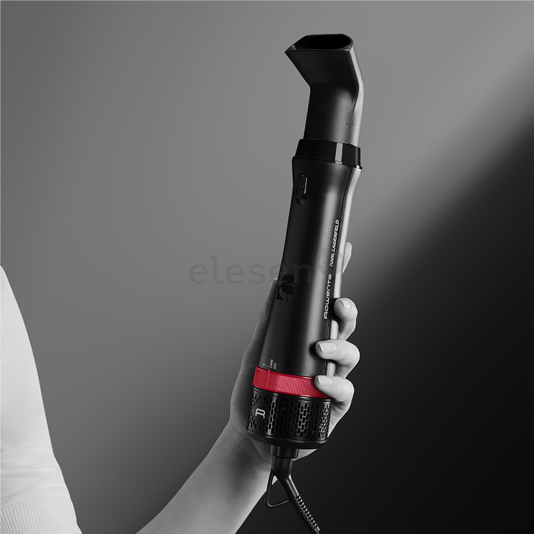 Rowenta x Karl Lagerfeld Express Style, 800 W, black - Hot air brush Item - CF635LF0