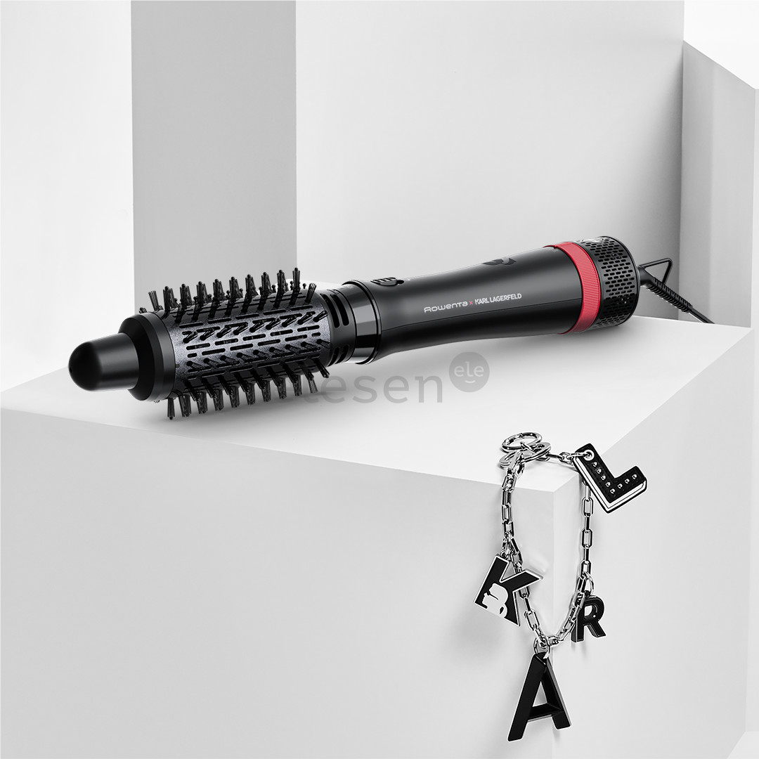 Rowenta x Karl Lagerfeld Express Style, 800 W, black - Hot air brush Item - CF635LF0