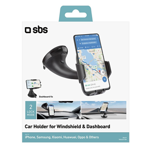 Universalus telefono laikiklis SBS Freeway, black Prekė - TE0UCH1AW