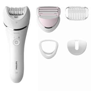 Epiliatorius Philips Epilator Series 8000, Wet & Dry Prekė - BRE710/00 BRE710/00