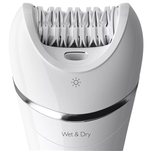Epiliatorius Philips Epilator Series 8000, Wet & Dry Prekė - BRE710/00