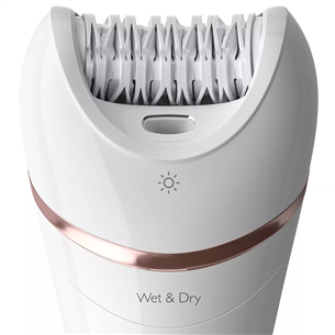 Philips Beauty Set Series 9000, white - Epilator set Item - BRE740/90