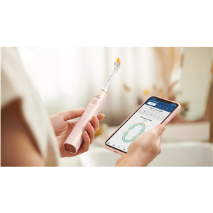 Elektrinis dantų šepetėlis Philips Sonicare 9900 Prestige SenseIQ, rožinis Prekė – HX9992/31