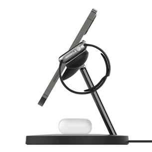 Belaidis įkroviklis Belkin Boost Charge Pro 3-in-1, MagSafe, 15 W Prekė - WIZ017VFBK