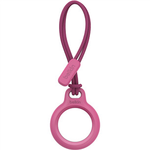 Raktų pakabukas Belkin Secure Holder with Strap for AirTag, pink Prekė - F8W974BTPNK F8W974BTPNK