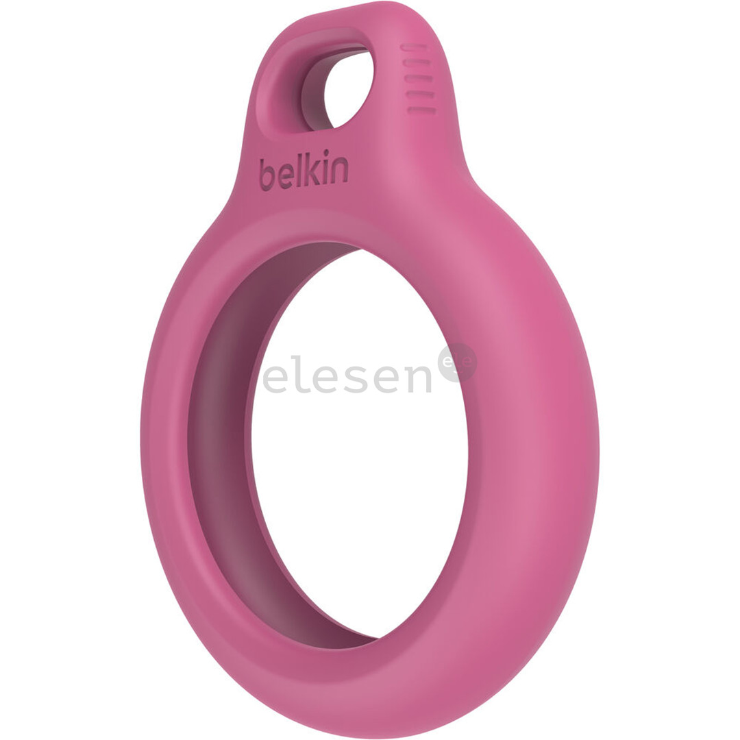 Raktų pakabukas Belkin Secure Holder with Strap for AirTag, pink Prekė - F8W974BTPNK