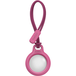 Raktų pakabukas Belkin Secure Holder with Strap for AirTag, pink Prekė - F8W974BTPNK