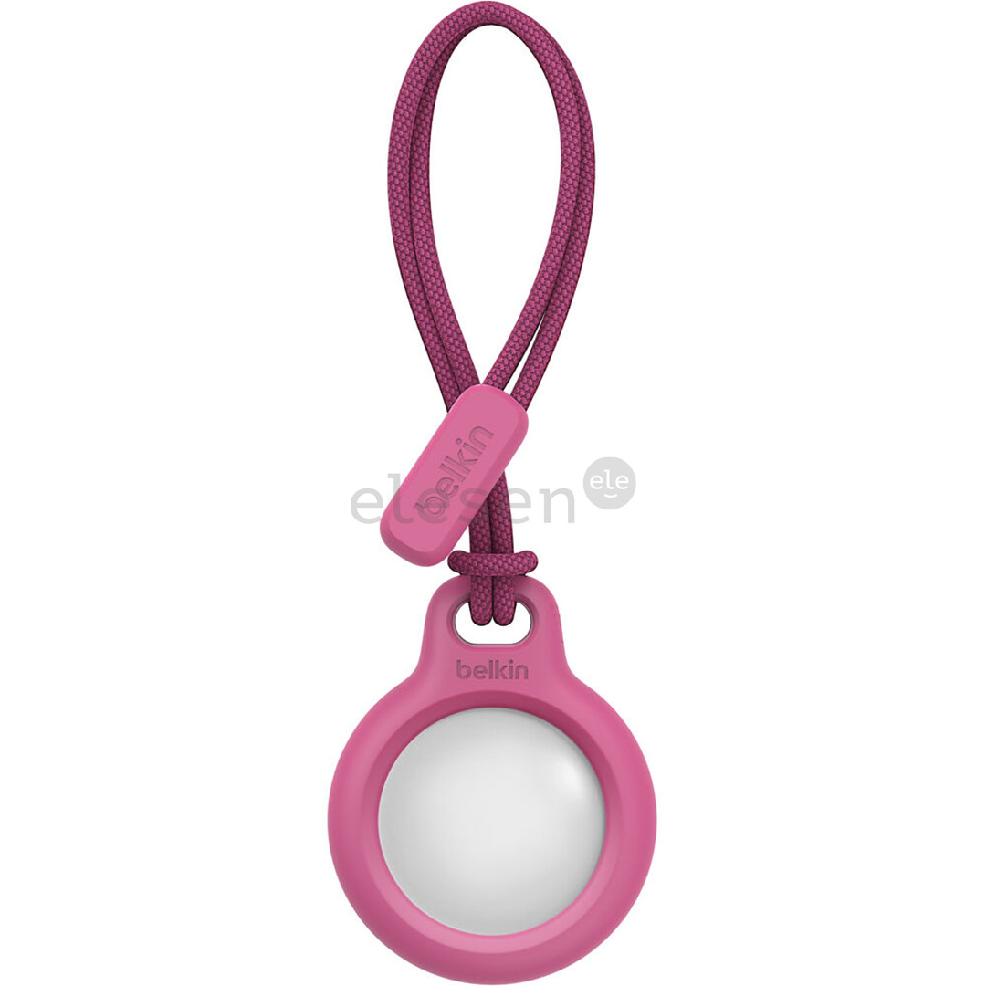 Raktų pakabukas Belkin Secure Holder with Strap for AirTag, pink Prekė - F8W974BTPNK