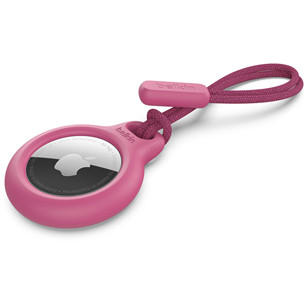 Raktų pakabukas Belkin Secure Holder with Strap for AirTag, pink Prekė - F8W974BTPNK
