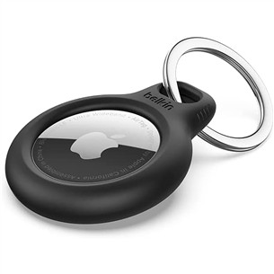 Raktų pakabukas Belkin Secure Holder with Key Ring for AirTag, black Prekė - F8W973BTBLK