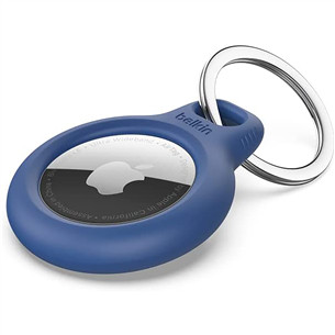 Raktų pakabukas Belkin Secure Holder with Key Ring for AirTag, blue Prekė - F8W973BTBLU