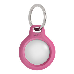 Raktų pakabukas Belkin Secure Holder with Key Ring for AirTag, Pink Prekė - F8W973BTPNK F8W973BTPNK