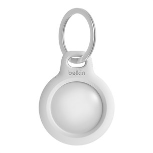 Raktų pakabukas Belkin Secure Holder with Key Ring for AirTag, white Prekė - F8W973BTWHT F8W973BTWHT