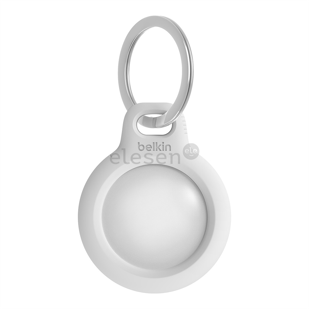 Raktų pakabukas Belkin Secure Holder with Key Ring for AirTag, white Prekė - F8W973BTWHT