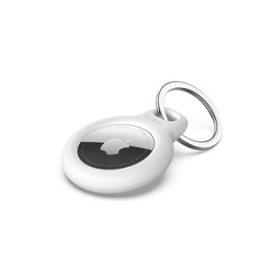 Raktų pakabukas Belkin Secure Holder with Key Ring for AirTag, white Prekė - F8W973BTWHT