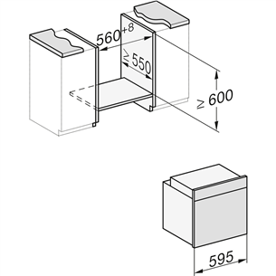 Orkaitė Miele Prekė - H2467BP