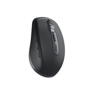 Logitech MX Anywhere 3S, silent, juoda - Belaidė pelė