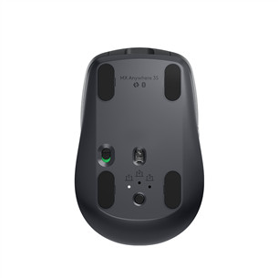 Logitech MX Anywhere 3S, silent, juoda - Belaidė pelė