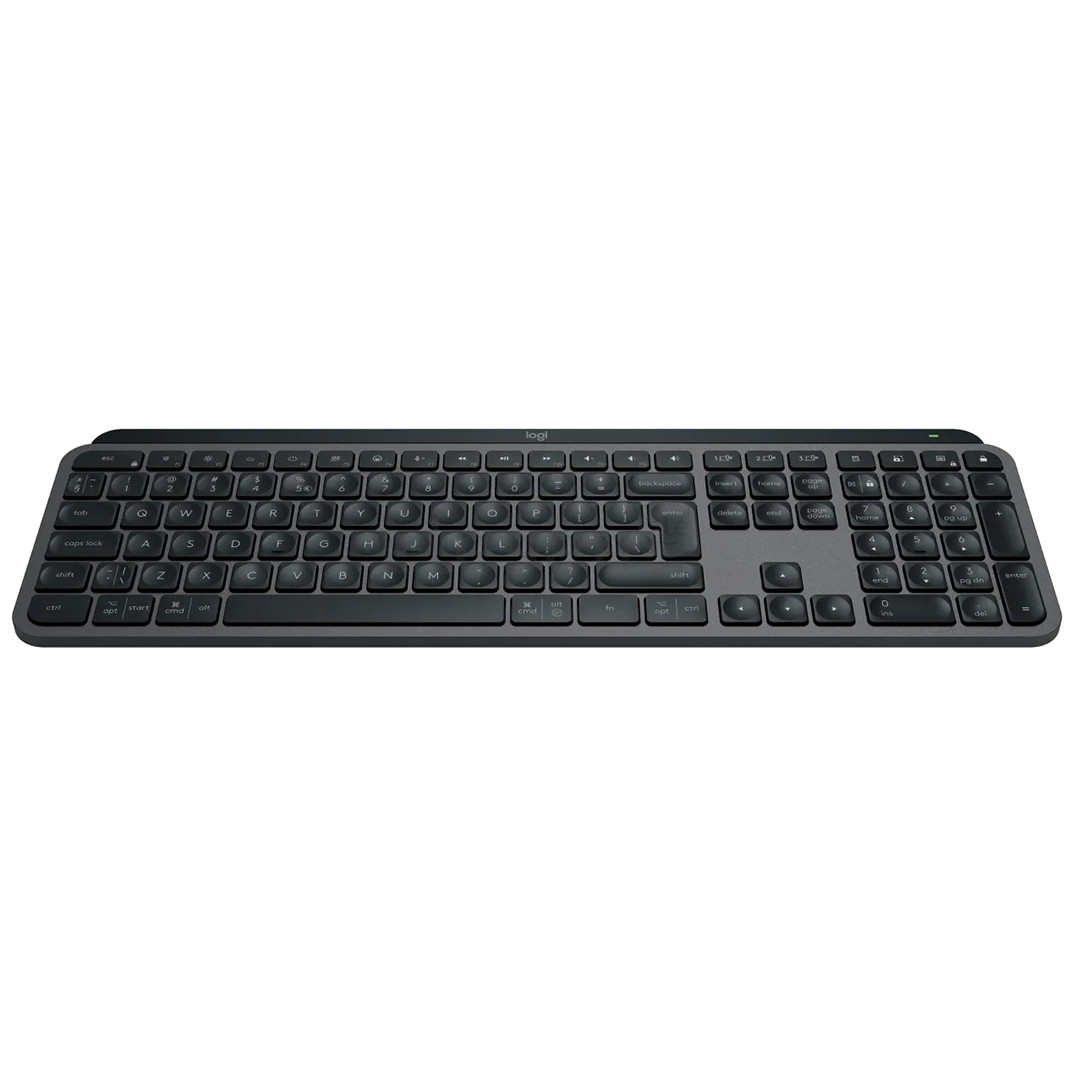 Logitech MX Keys S, SWE, tamsiai pilka - Belaidė klaviatūra