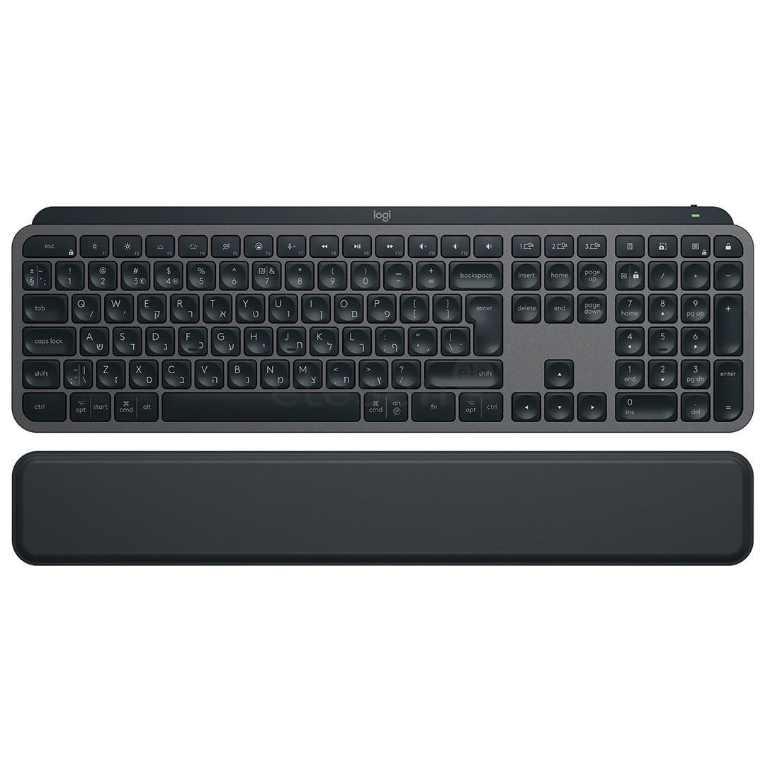 Logitech MX Keys S Plus, SWE, black - Wireless keyboard