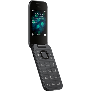 Nokia 2660 Flip, Black Prekė - 1GF011GPA1A01 1GF011GPA1A01