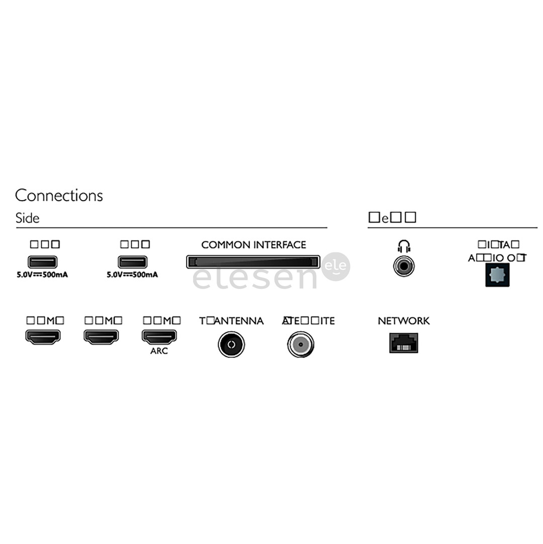 Televizorius Philips Prekė - 32PFS6908/12, 32'', Full HD, LED LCD