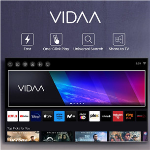 Televizorius Hisense Prekė - 43A6K, 43'', Ultra HD, LED LCD