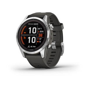 Garmin Fenix 7S Pro Solar, 42 mm, gray - Sports watch Item - 010-02776-01 010-02776-01