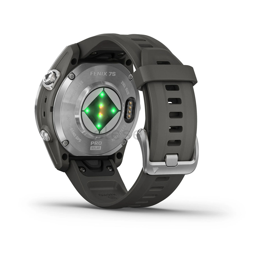 Sportinis laikrodis Garmin Fenix 7S Pro Solar, 42 mm, gray Prekė - 010-02776-01