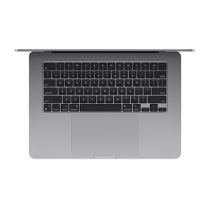 Nešiojamas kompiuteris Apple MacBook Air 15" (2023), M2 8C/10C, 8 GB, 256 GB, SWE