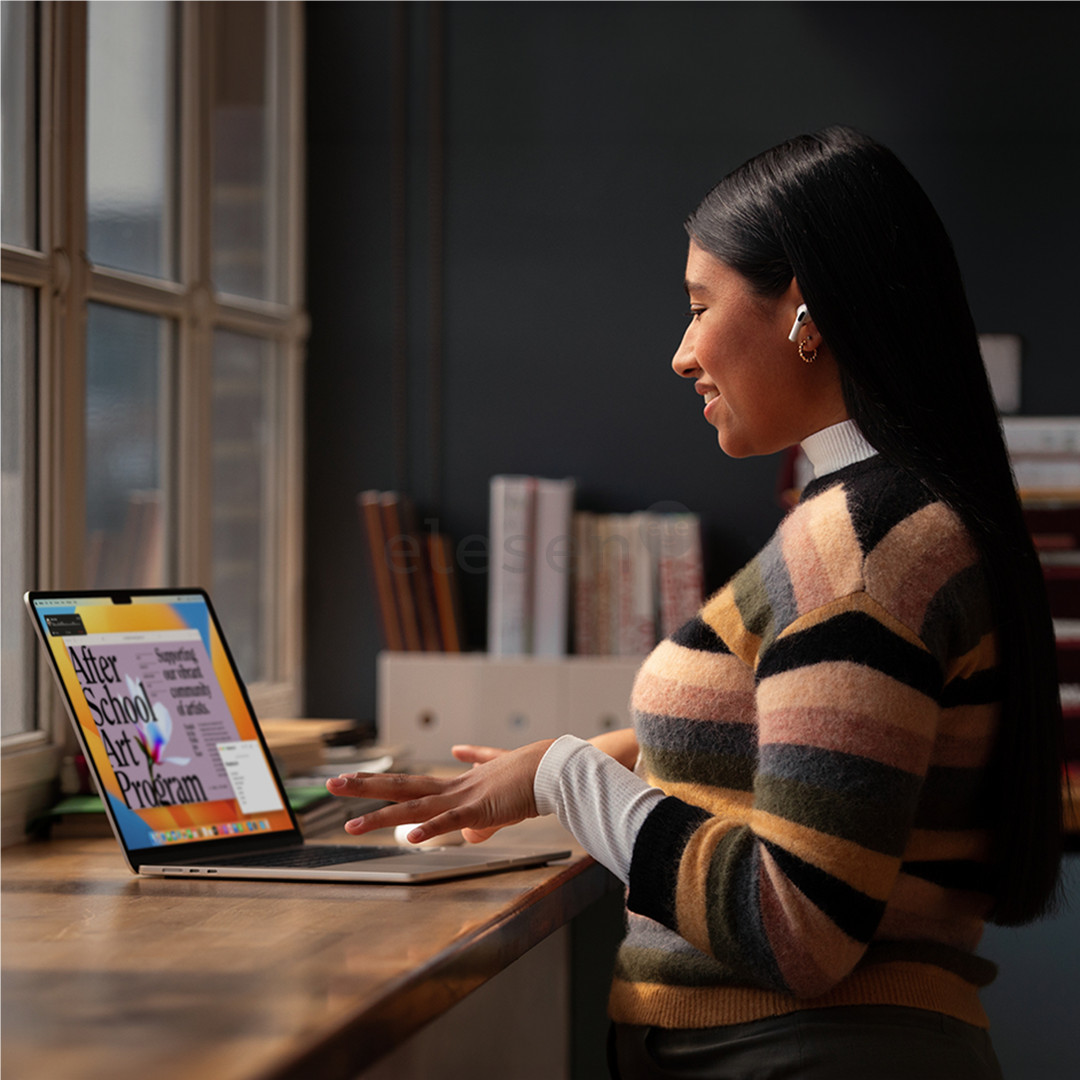 Nešiojamas kompiuteris Apple MacBook Air 15" (2023), M2 8C/10C, 8 GB, 256 GB, SWE