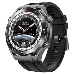 Išmanusis laikrodis Huawei Watch Ultimate, 48,5 mm, Black Prekė - 55020AGF 55020AGF