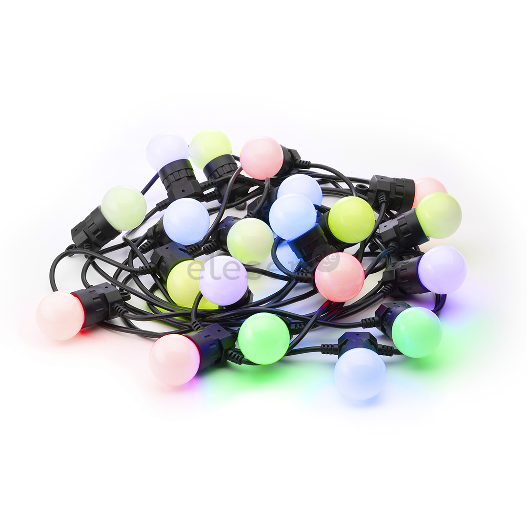 Twinkly Festoon Lights 40 RGB, 20 m, black - Smart festive lights Item - TWF040STP-BEU