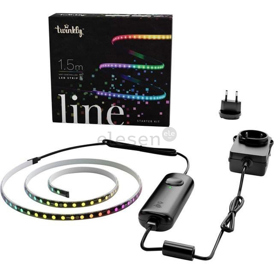 Twinkly Line Starter Kit, 1,5m, black - LED strip Item - TWL100STW-BEU