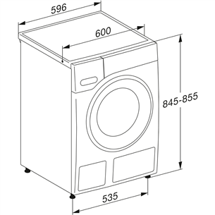 Skalbimo mašina Miele Prekė - WWV980WPS
