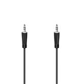 Laidas Hama Audio Cable, 3.5mm - 3.5mm, 3 m, black Prekė - 00205115