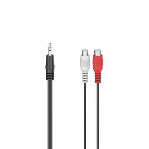 Adapteris Hama RCA - 3,5 mm, black Prekė - 00205185 00205185